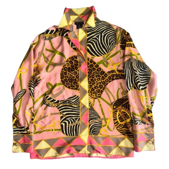 GICCI SILK SHIRT - Picture 3 of 3